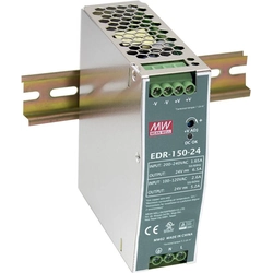 Fonte de alimentação de comutação Mean Well 24V DC 6,5A 156W (EDR-150-24)