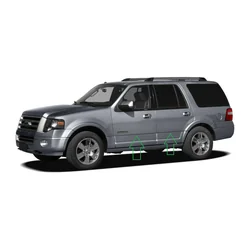 Ford Expedition 2007-2017 - Λωρίδες χρωμίου, πλαϊνές πόρτες χρωμίου