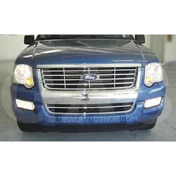 Ford Explorer — Chrome Strips Grill Chrome Dummy Bufer Tuning