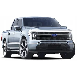 Ford F-150 Lightning – Chrome Strips Grill Chrome Dummy Bumper Tuning