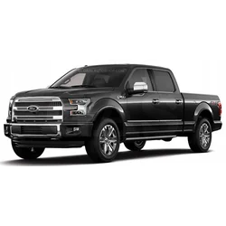 FORD F150 - CHROME lišty na ozdobné chrómové bočné dvere