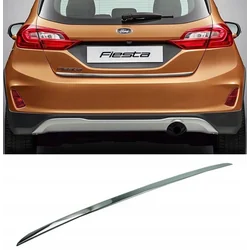 FORD FIESTA Mk8 17+ CHROME strip Chrome-plated flap