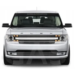 Ford Flex — Chrome Strips Grill Chrome Dummy Bufer Tuning