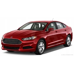 FORD FUSION - CHROME lišty na dekorativních chromových bočních dveřích