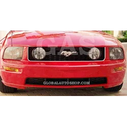 Ford Mustang - Chrome Strips Grill Chrome Dummy Bufer Tuning