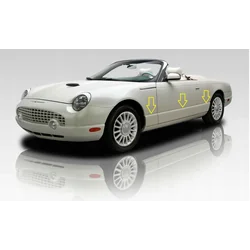 Ford Thunderbird 2002-2005 - Λωρίδες χρωμίου, πλαϊνές πόρτες χρωμίου