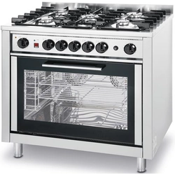 Fornello a gas -5-palnikowa Linea Cucina con forno 2,9kW |14,3kW |900x655x850mm