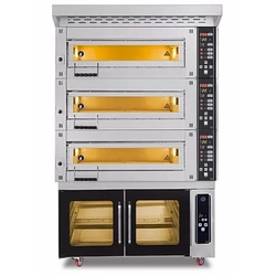 Forno da forno modulare 3-komorowy | elettrico | 25,5 kW| 400V | 1260x1020x2050 | MT/800/2