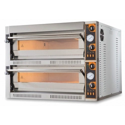 Forno de pizza profissional 2-poziomowy 12x36 TOP 66 XL