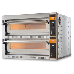 Forno de pizza profissional 2-poziomowy 12x36 TOP D 66 XL