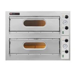 Forno elétrico para pizza com duas câmaras | 8x36 | Um 44 XL (Start44 GRANDE)