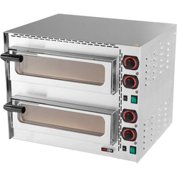 Forno Per Pizza Con Argilla Refrattaria 2x Ø35 cm 230V Redfox 00007946