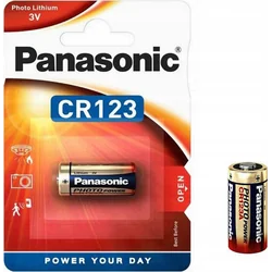 Fotobatéria Panasonic CR123 10 ks.