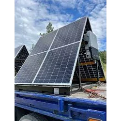 Фотоелектричний трейлер 8x370W, мобільна сонячна електростанція, гнучкий джерело енергії
