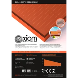 Fotonaponski modul: EXIOM: CRVENI MODUL: EX360TP-108(HC)(182)