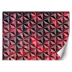 Fototapeta, Czerwona geometria - 250x175