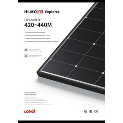 Fotovoltaický modul Longi LR5-54HTH-440M 440W