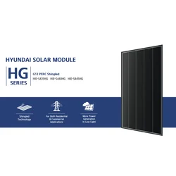 Fotovoltaisk modul Hyundai HiE-S435HG 435W Sort