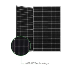 Fotovoltaisk modul PV panel 405Wp Jinko MM405-60HLD-MBV Mono Black Frame
