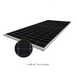 Fotovoltaisk modul PV panel 460Wp Jinko Solar JKM460M-60HL4-V Monofacial Hal Cut Silver Frame