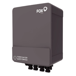 FOXESS S-BOX 2 STRINGI Zabezpieczenie przeciwpożarowe wyłącznik przeciwpożarowy