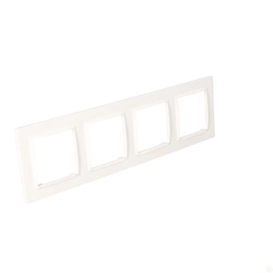 Frame 4-krotna - universal horizontal and vertical, white Simon10