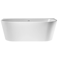 Free-standing wall-mounted bathtub Corsan E029 Mono narrow edge 160 cm