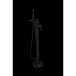 Freestanding bath mixer Invena Glamor black