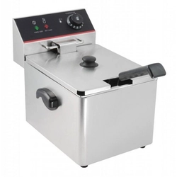 FRIGGITRICE ELETTRICA SINGOLA CON CAPACITÀ 6L INVEST HORECA TEF-6L TEF-6L