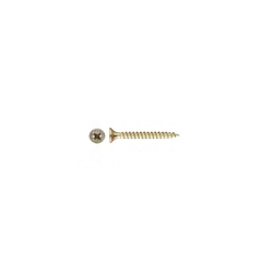 FROM 7505, wood screw, yellow galvanized -4.0x50 (500 piece/bag)