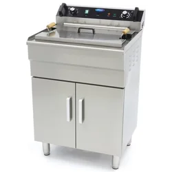 Fryer 35L - with tap and professional cabinet MAXIMA 09365233 8720365340307