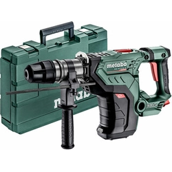 Furadeira de impacto sem fio Metabo KHA 18 LTX BL 40 MB 18 V | 8,6 J | Em concreto 40 mm | 7,9 kg | Carbono sem escova | Sem bateria e carregador | Em uma mala