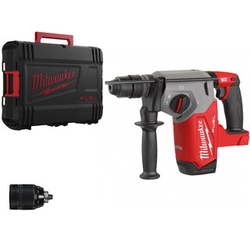 Furadeira de impacto sem fio Milwaukee M18FHX-0X 18 V | 2,5 J | Em concreto 26 mm | 3,4 kg | Carbono sem escova | Sem bateria e carregador | No caso de serviço pesado