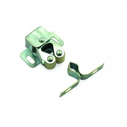 FURNITURE LATCH FOR ROLLER FURNITURE, PRESSED GALVANIZED