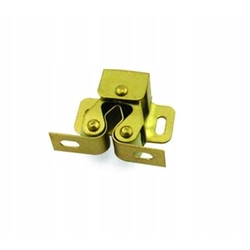 FURNITURE LATCH FOR ROLLER FURNITURE, PUSHED GOLD