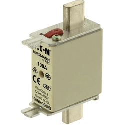 Fuse link, LV,100 A.C 500 V,NH000, gL/gG, IEC, dual indicator