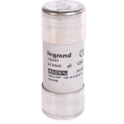 Fusibile cilindrico Legrand 125A gL 500V HPC 22 x 58mm (015397)