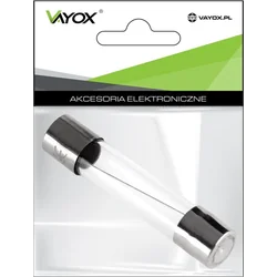 Fusibles Vayox 20MM 2A BEZ2000-2CE (paquete 5 piezas) Vayox PAK.