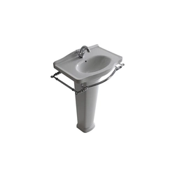 Galassia Ethos wall-hung washbasin white 8432