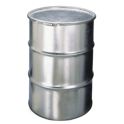 Galvanized metal steel barrel 200L removable lid