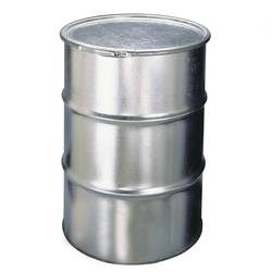 Galvanized steel metal barrel 200L removable lid