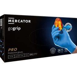 Γάντια νιτριλίου Mercator gogrip, μέγεθος M, μπλε 50szt