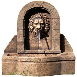 Garden fountain - lion's head 50 x 54 x 29 cm