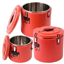 Garrafas térmicas Yato para transporte de alimentos 15L + 30L + 48L - Conjunto 3 Conjunto de peças