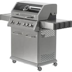 GAS GRILL. 4+1 STEEL NIERDZ.14,2KW, GLASS