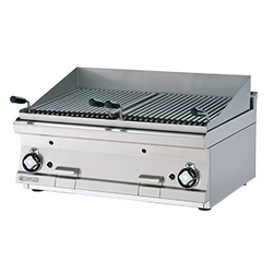 Gas top lava grill