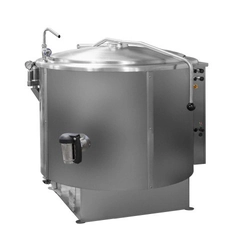 Gaskookketel met indirecte verwarming | rond | 31,5 kW | 200 l | 1070x1140x900 mm | RQK-200GR Resto-kwaliteit