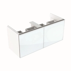Geberit Acanto washbasin cabinet, 120 cm, White
