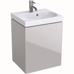 Geberit Acanto washbasin cabinet, 45 cm, Sand grey
