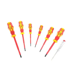 GEKO Screwdriver set 7szt 1000V + tester G30625